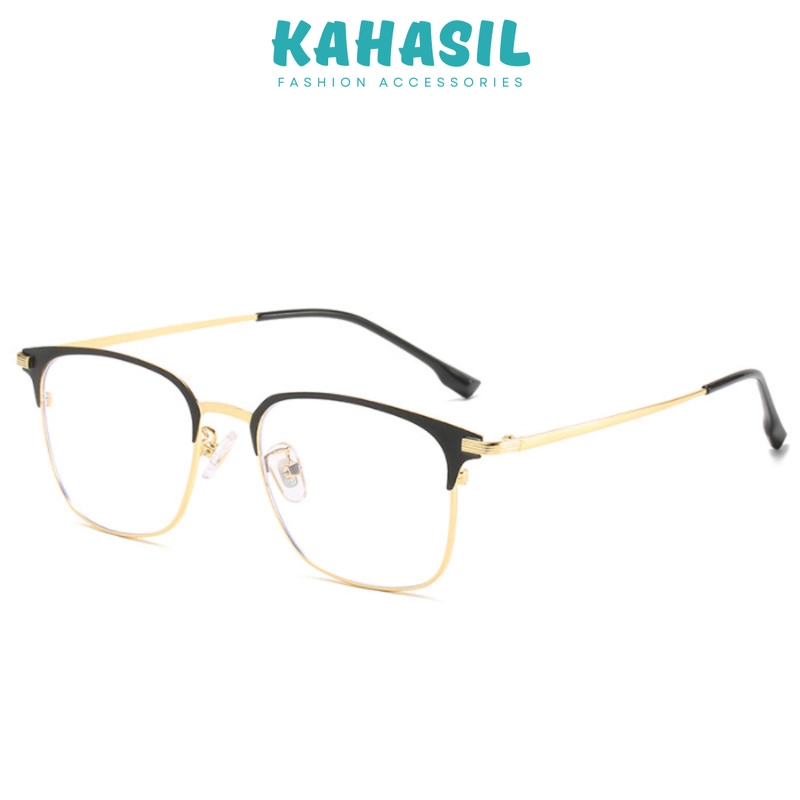 Product image KAHASIL - Kacamata Hitam Photocromic Anti Radiasi Fashion Wanita Kotak PTC002 HITAM all variant